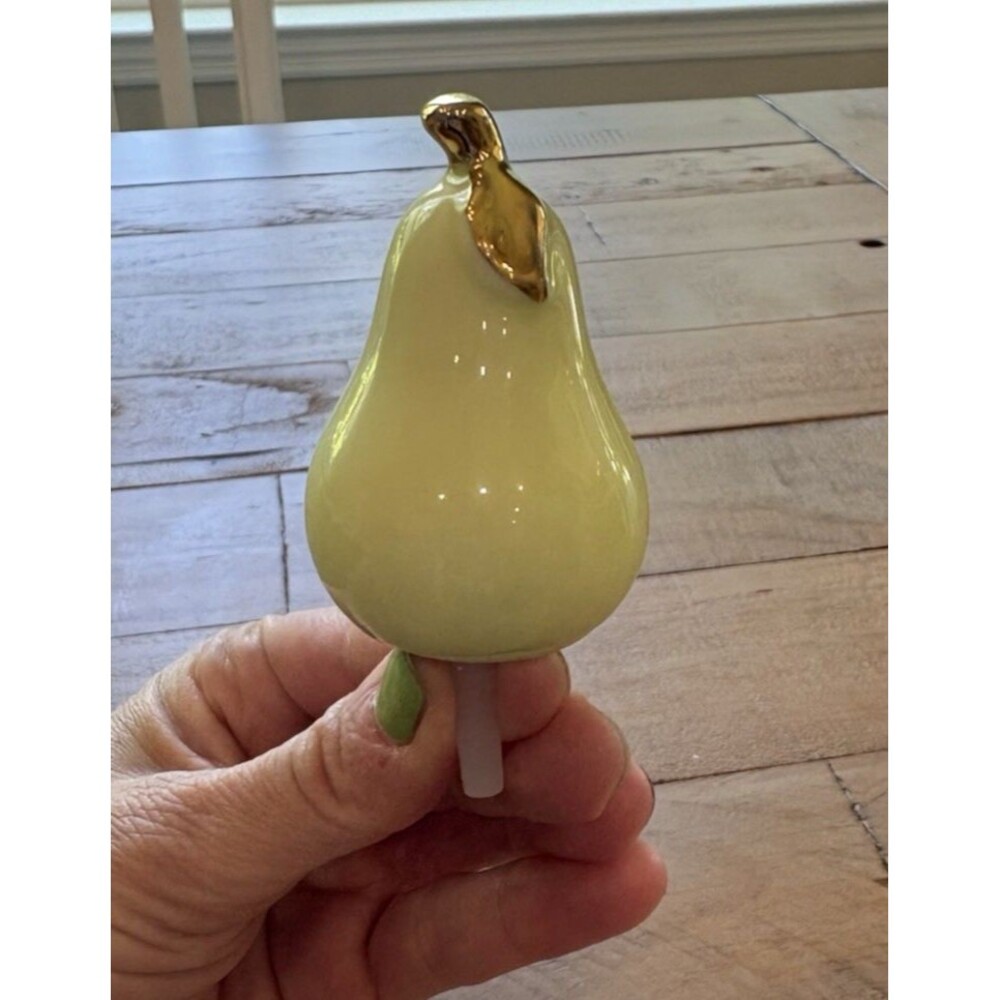 Nora Fleming Pear-Fection Pear Charm Used